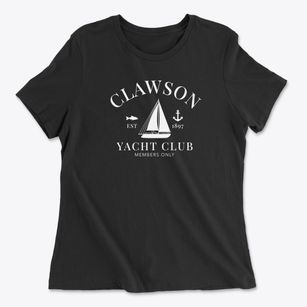 Clawson Utah Yacht Club Women's Cotton T-Shirt