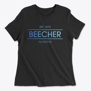 Beecher Illinois Horizon Women's Cotton T-Shirt