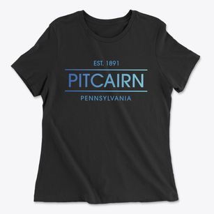 Pitcairn Pennsylvania Horizon Women's Cotton T-Shirt