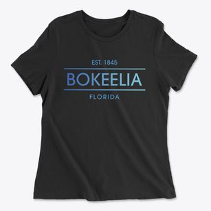 Bokeelia Florida Horizon Women's Cotton T-Shirt