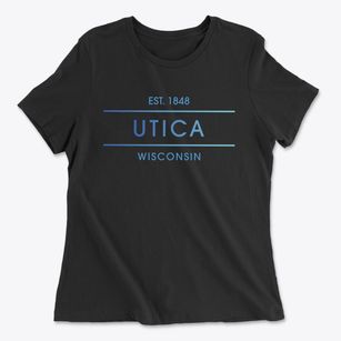 Utica Wisconsin Horizon Women's Cotton T-Shirt