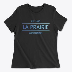 La Prairie Wisconsin Horizon Women's Cotton T-Shirt