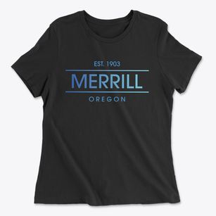 Merrill Oregon Horizon Women's Cotton T-Shirt