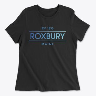 Roxbury Maine Horizon Women's Cotton T-Shirt