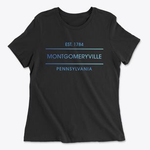 Montgomeryville Pennsylvania Horizon Women's Cotton T-Shirt
