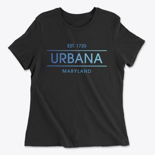 Urbana Maryland Horizon Women's Cotton T-Shirt