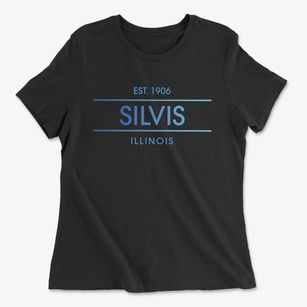 Silvis Illinois Horizon Women's Cotton T-Shirt
