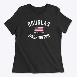 Douglas Washington Patriot Women's Cotton T-Shirt