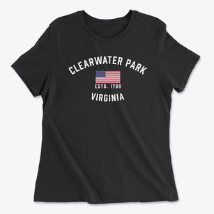 Clearwater Park Virginia Patriot Women's Cotton T-Shirt