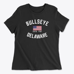 Bullseye Delaware Patriot Women's Cotton T-Shirt