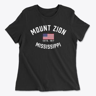 Mount Zion Mississippi Patriot Women's Cotton T-Shirt