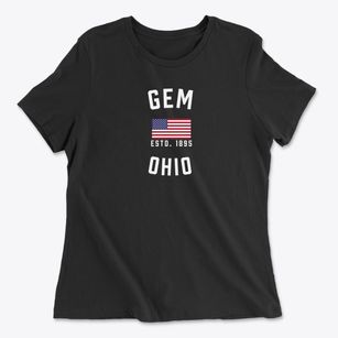 Gem Ohio Patriot Women's Cotton T-Shirt