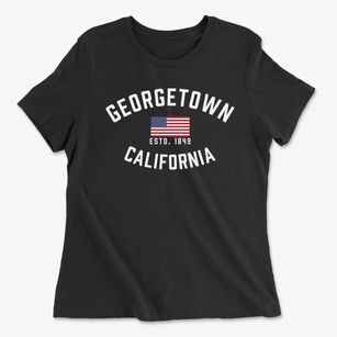 Georgetown California Patriot Women's Cotton T-Shirt