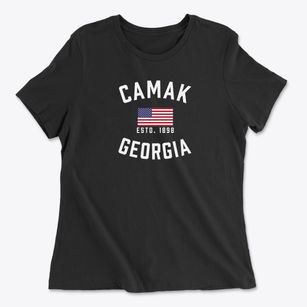 Camak Georgia Patriot Women's Cotton T-Shirt