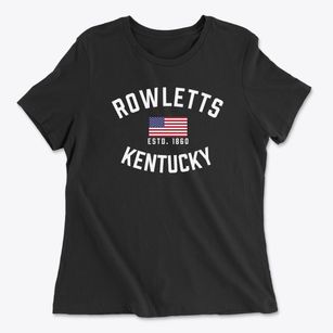 Rowletts Kentucky Patriot Women's Cotton T-Shirt