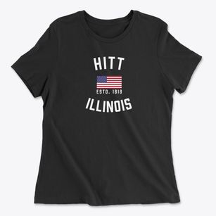 Hitt Illinois Patriot Women's Cotton T-Shirt