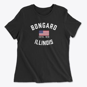 Bongard Illinois Patriot Women's Cotton T-Shirt