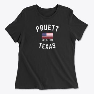 Pruett Texas Patriot Women's Cotton T-Shirt