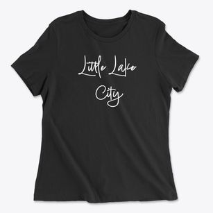 Little Lake City Florida Freestyle Women's Cotton T-Shirt
