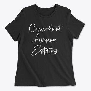 Connecticut Avenue Estates Maryland Freestyle Women's Cotton T-Shirt