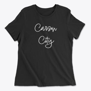 Carson City Michigan Freestyle Women's Cotton T-Shirt