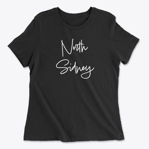 North Sidney Maine Freestyle Women's Cotton T-Shirt