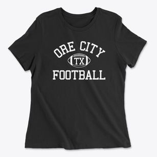 Ore City Texas Football Women's Cotton T-Shirt