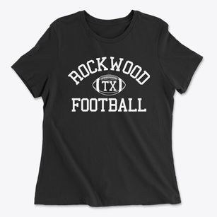 Rockwood Texas Football Women's Cotton T-Shirt