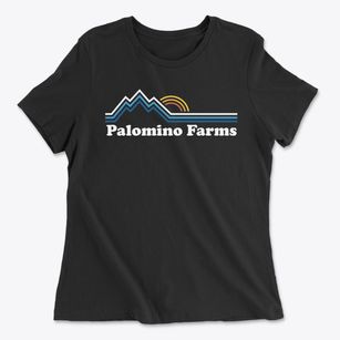 Palomino Farms Pennsylvania Mountain View Women's Cotton T-Shirt
