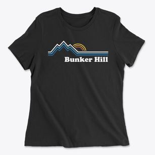 Bunker Hill West Virginia Mountain View Women's Cotton T-Shirt