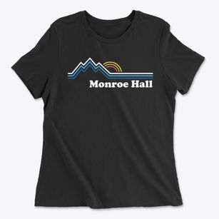 Monroe Hall Virginia Mountain View Women's Cotton T-Shirt