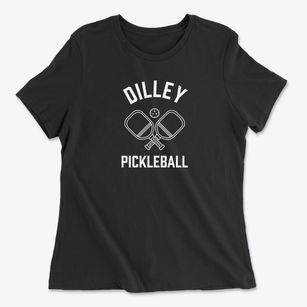 Dilley Texas Pickleball Women's Cotton T-Shirt