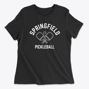 Springfield Massachusetts Pickleball Women's Cotton T-Shirt