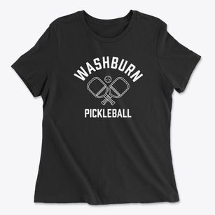 Washburn Maine Pickleball Women's Cotton T-Shirt