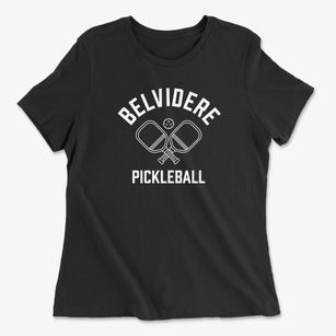 Belvidere Illinois Pickleball Women's Cotton T-Shirt