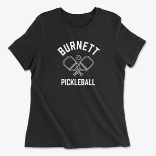 Burnett Georgia Pickleball Women's Cotton T-Shirt