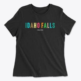 Idaho Falls Idaho Color Pop Women's Cotton T-Shirt