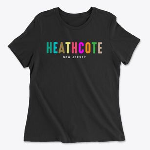 Heathcote New Jersey Color Pop Women's Cotton T-Shirt