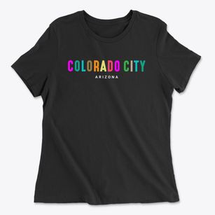 Colorado City Arizona Color Pop Women's Cotton T-Shirt
