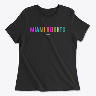 Miami Heights Ohio Color Pop Women's Cotton T-Shirt
