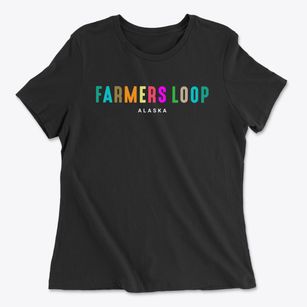 Farmers Loop Alaska Color Pop Women's Cotton T-Shirt