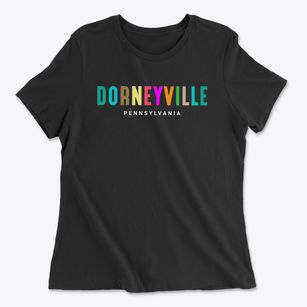 Dorneyville Pennsylvania Color Pop Women's Cotton T-Shirt