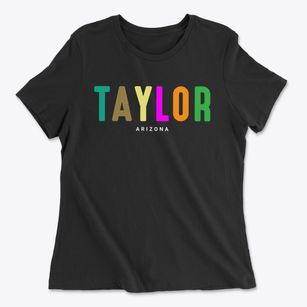 Taylor Arizona Color Pop Women's Cotton T-Shirt