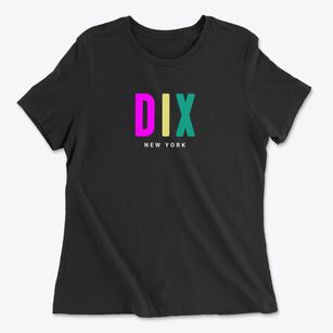 Dix New York Color Pop Women's Cotton T-Shirt