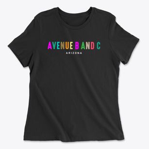 Avenue B And C Arizona Color Pop Women's Cotton T-Shirt