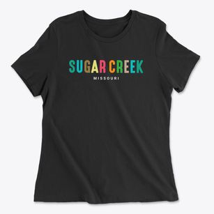 Sugar Creek Missouri Color Pop Women's Cotton T-Shirt