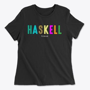 Haskell Texas Color Pop Women's Cotton T-Shirt
