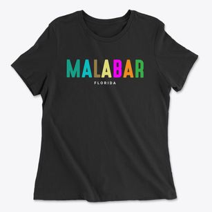 Malabar Florida Color Pop Women's Cotton T-Shirt