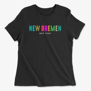 New Bremen New York Color Pop Women's Cotton T-Shirt