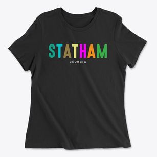 Statham Georgia Color Pop Women's Cotton T-Shirt